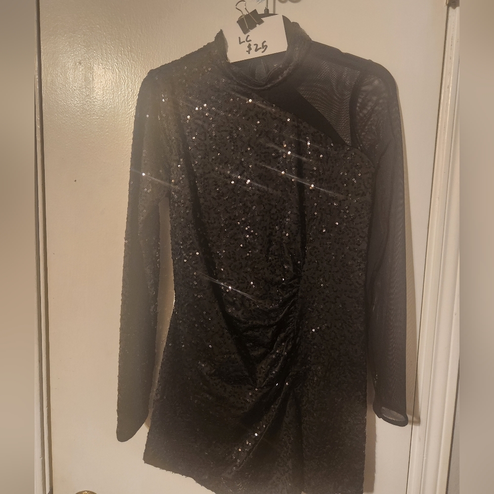 Black jazz costume large child